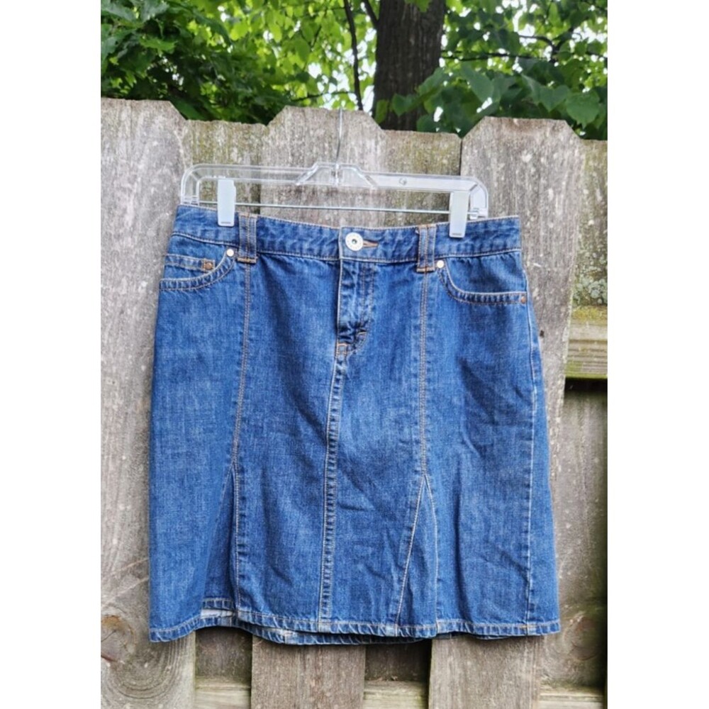 Vintage Y2k Tommy Hilfiger Denim Skirt Size 10